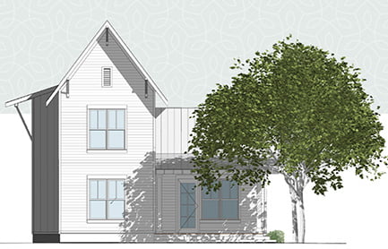 rendering of the outside of the Dauphin